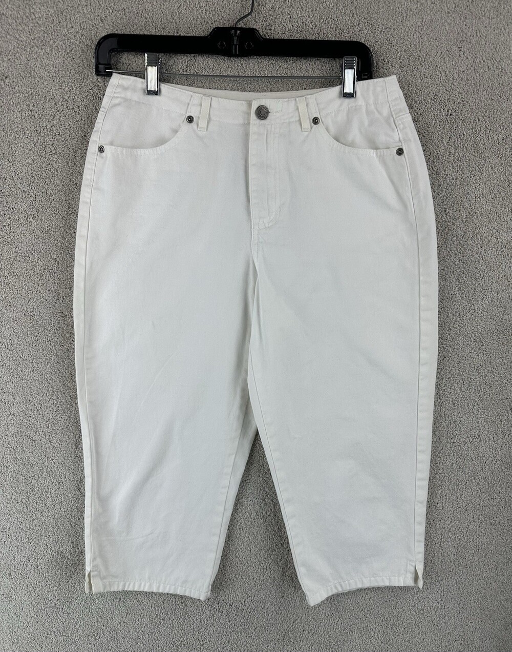 Emma James White Pants Size 8P Casual Trousers Everyday